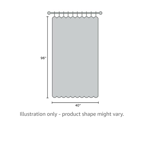MIULEE Blackout Linen Curtains 84" – 2 Panels