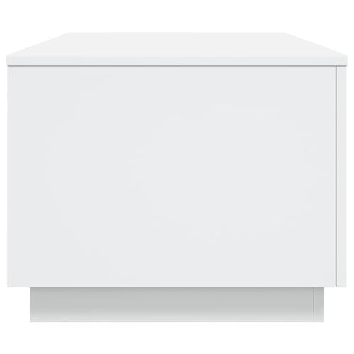 Black RGB LED Coffee Table – Rectangular