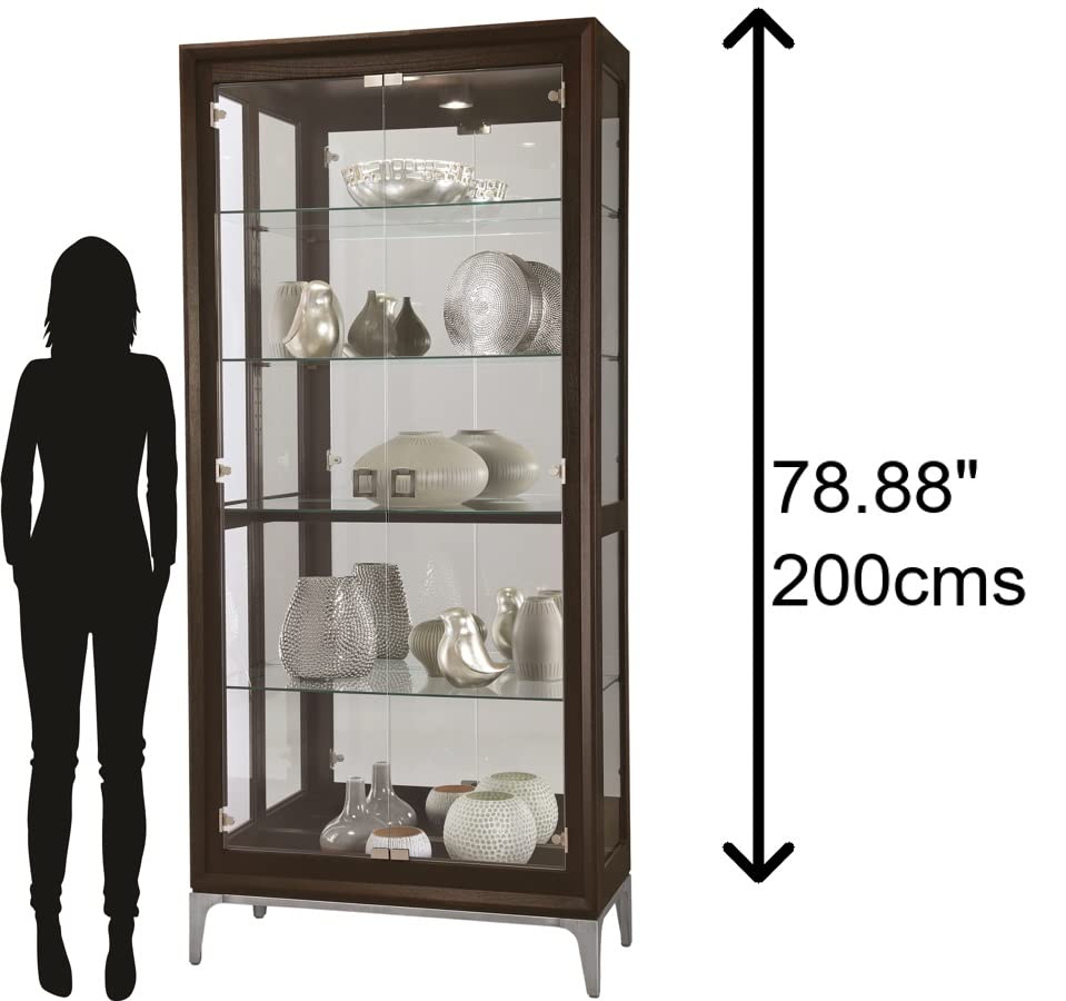 Howard Miller James Mocha Curio Cabinet