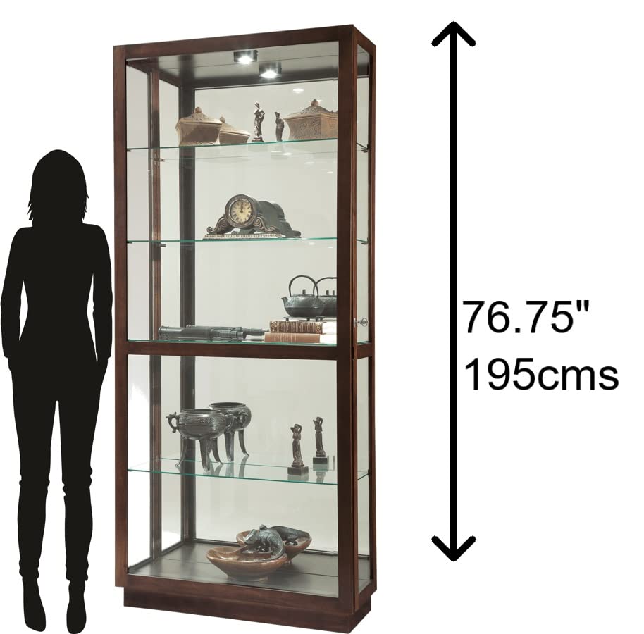 Howard Miller Donnall Curio Cabinet 547-197 – Espresso Finish