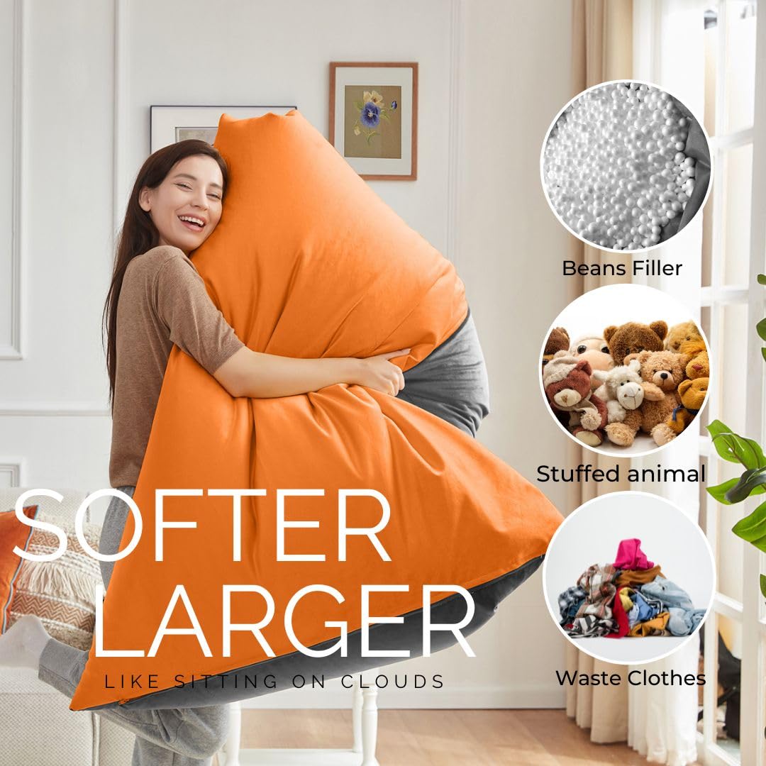 Nobildonna 4FT Bean Bag Cover – Brown