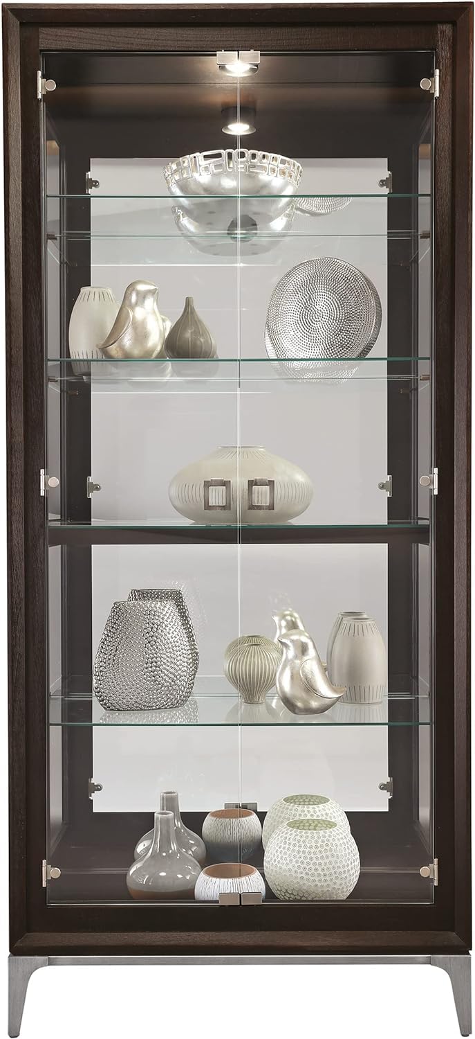 Howard Miller James Mocha Curio Cabinet