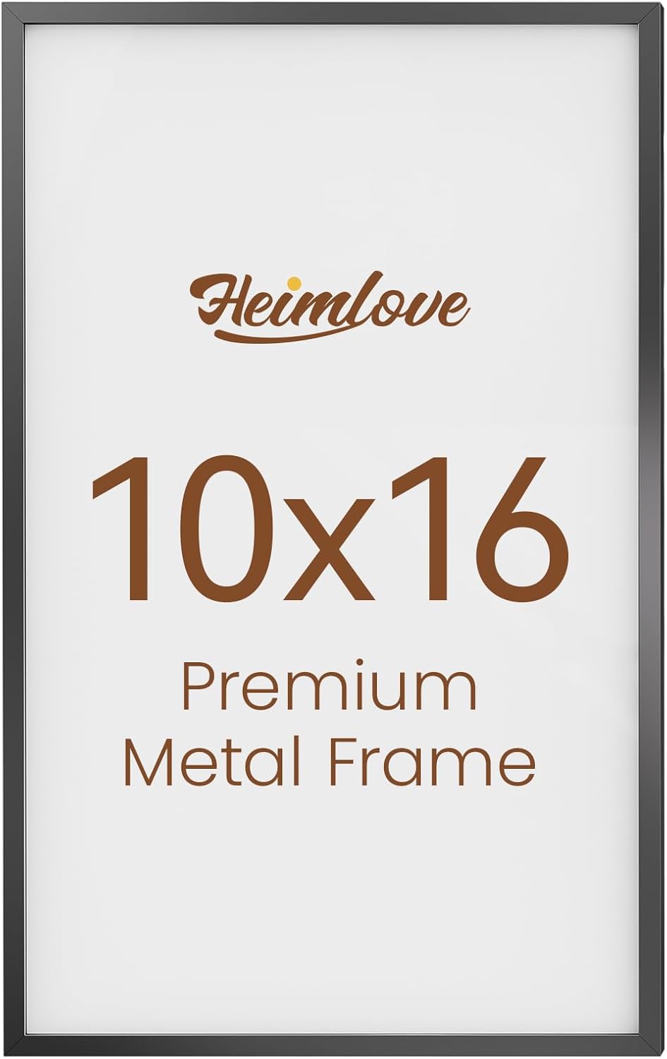 Heimlove 3-Pack 16x20 Black Metal Frames