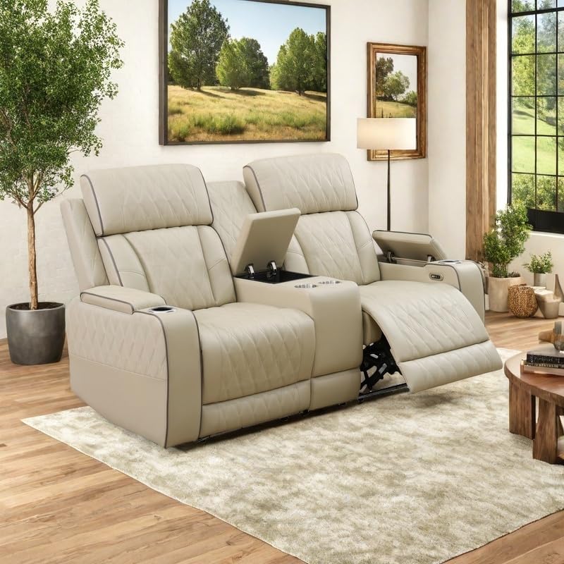 3-Piece Beige Power Recliner Set