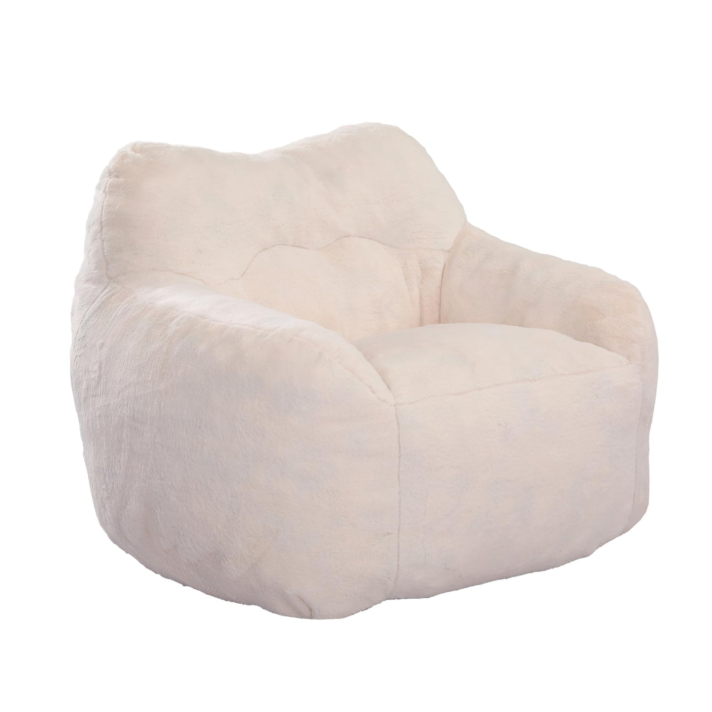 Furniliving White Bean Bag Chair
