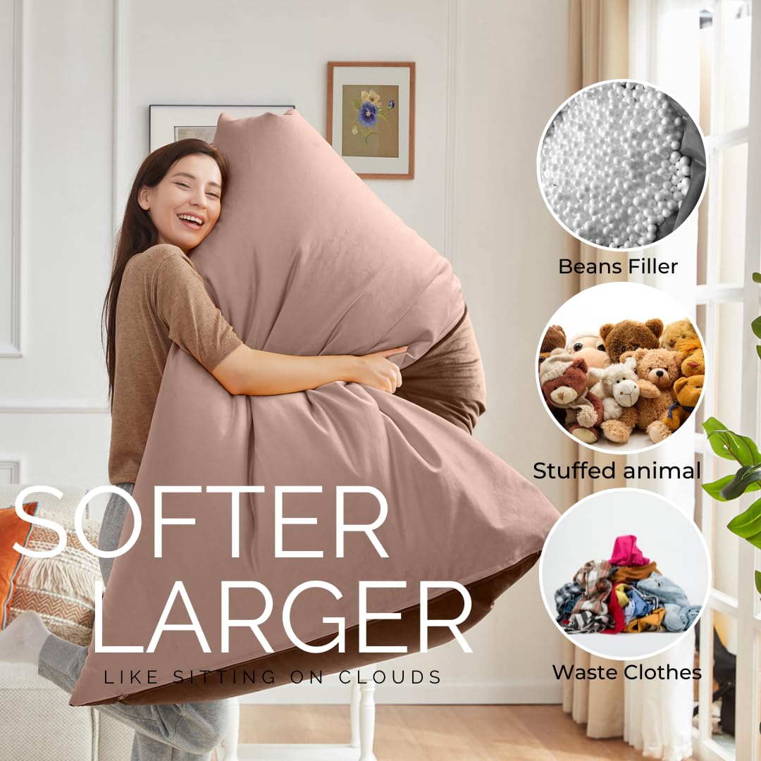 Nobildonna 4FT Bean Bag Cover – Brown