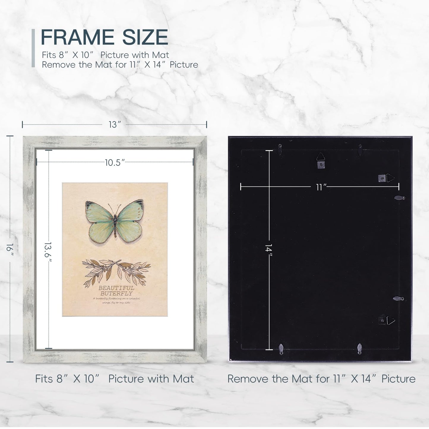 XUANLUO 4-Pack 5x7 Photo Frames