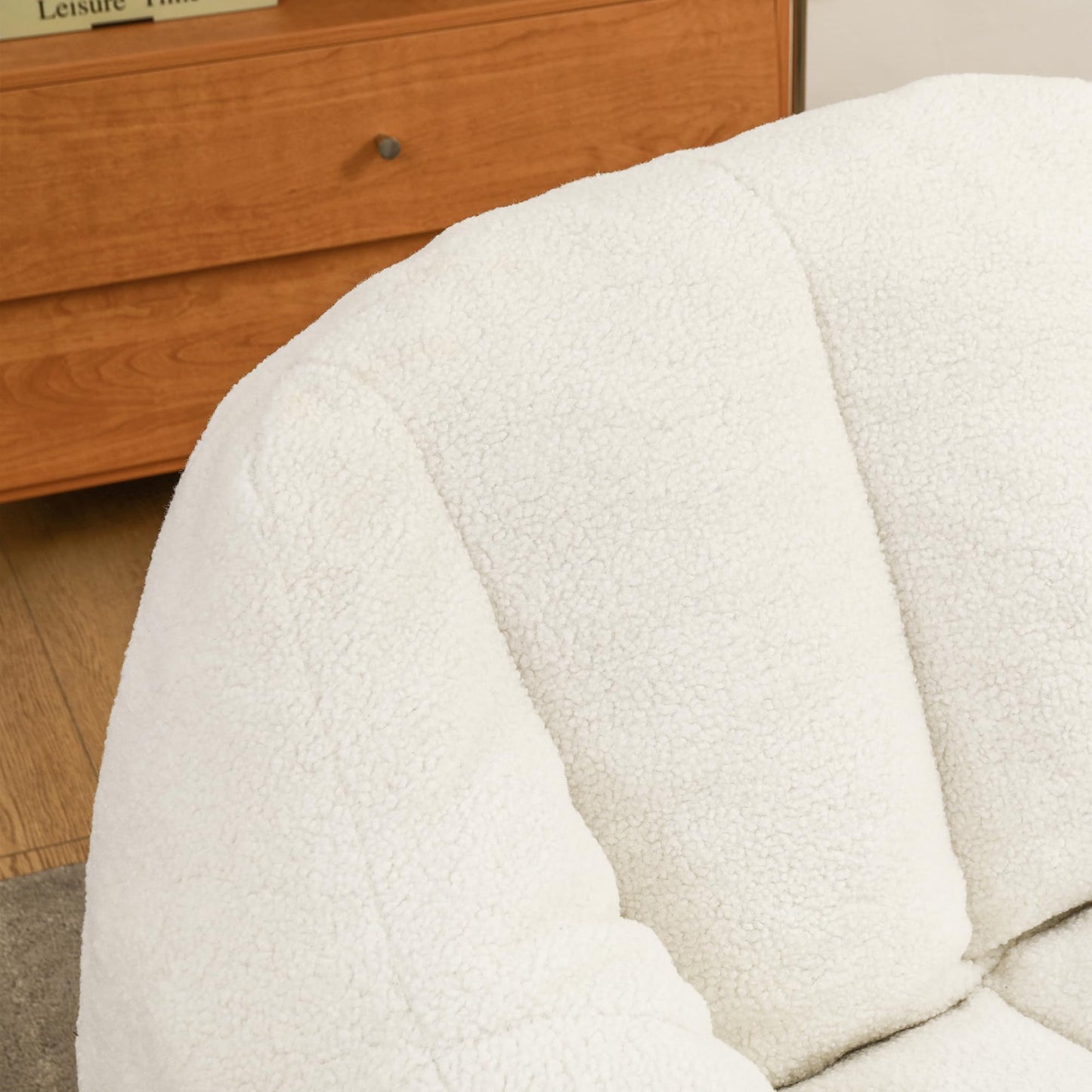 Furniliving White Bean Bag Chair