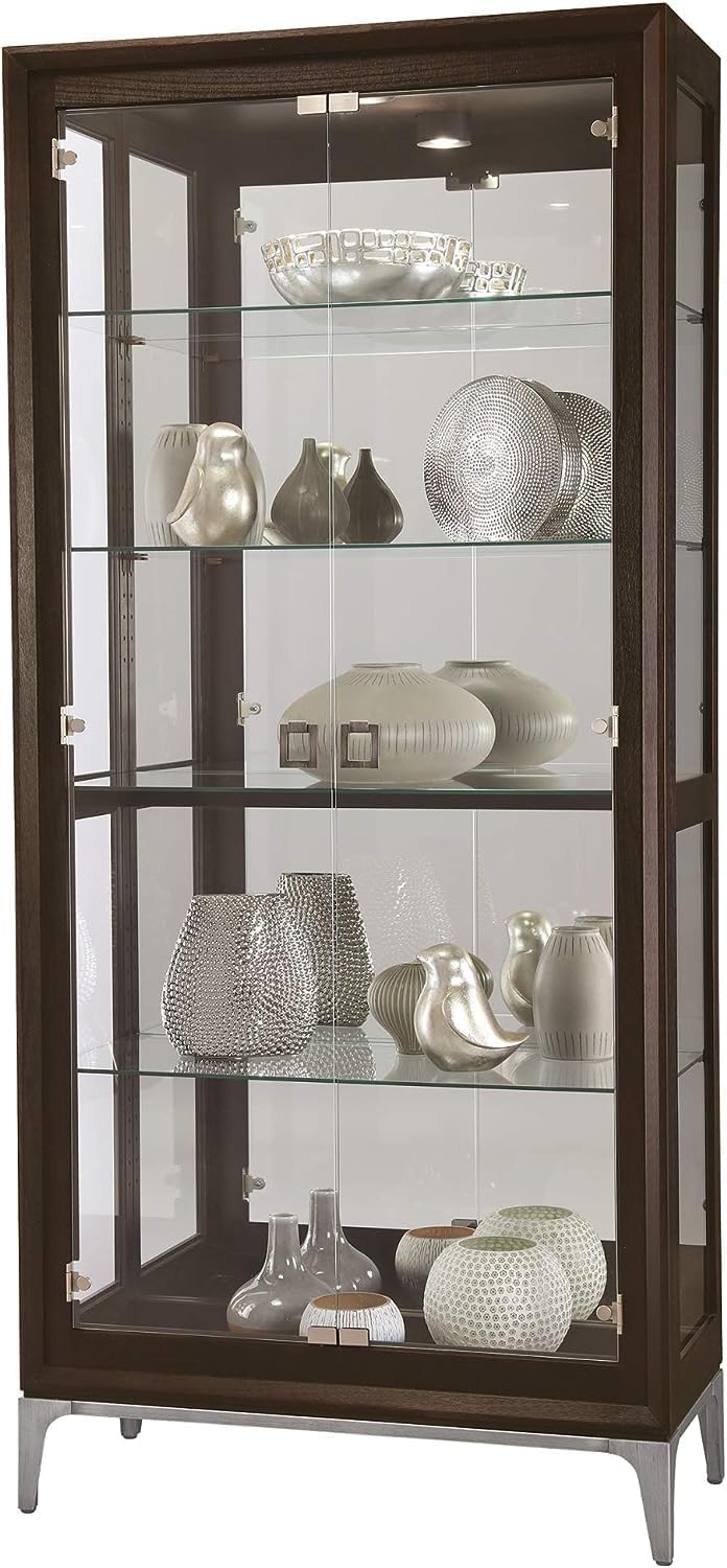 Howard Miller James Mocha Curio Cabinet