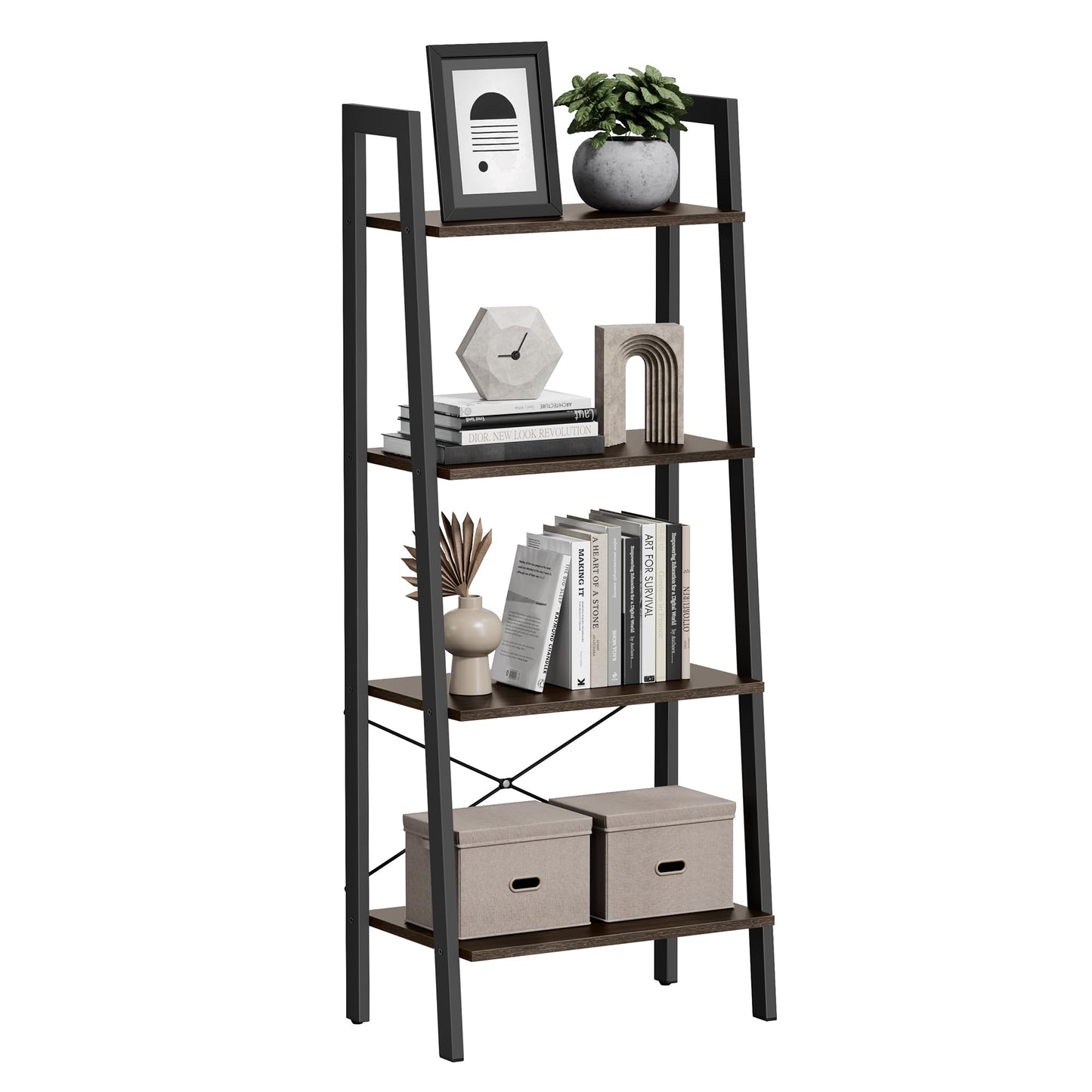 VASAGLE 5-Tier Ladder Bookshelf
