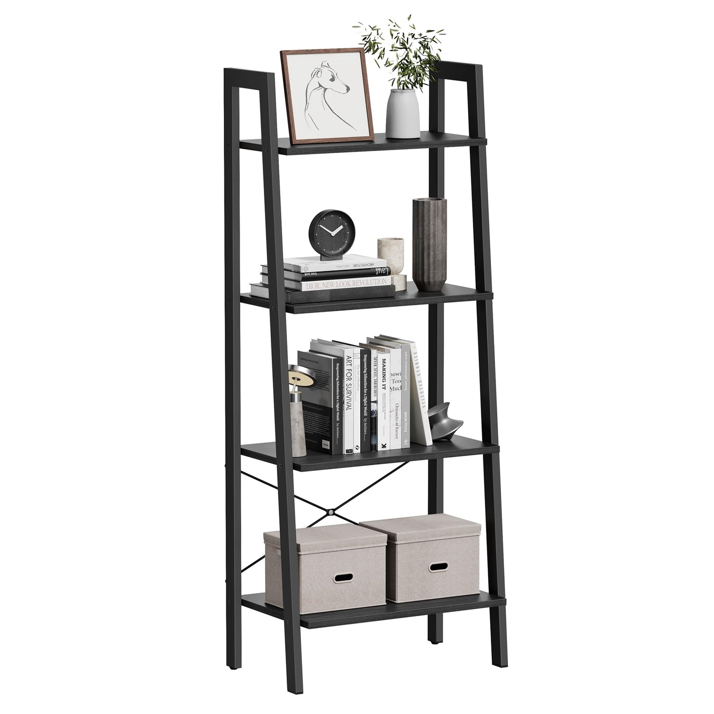 VASAGLE 5-Tier Ladder Bookshelf
