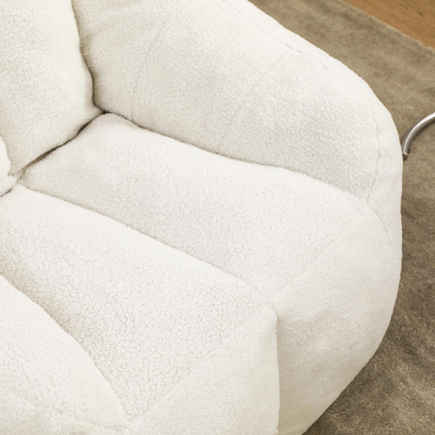 Furniliving White Bean Bag Chair