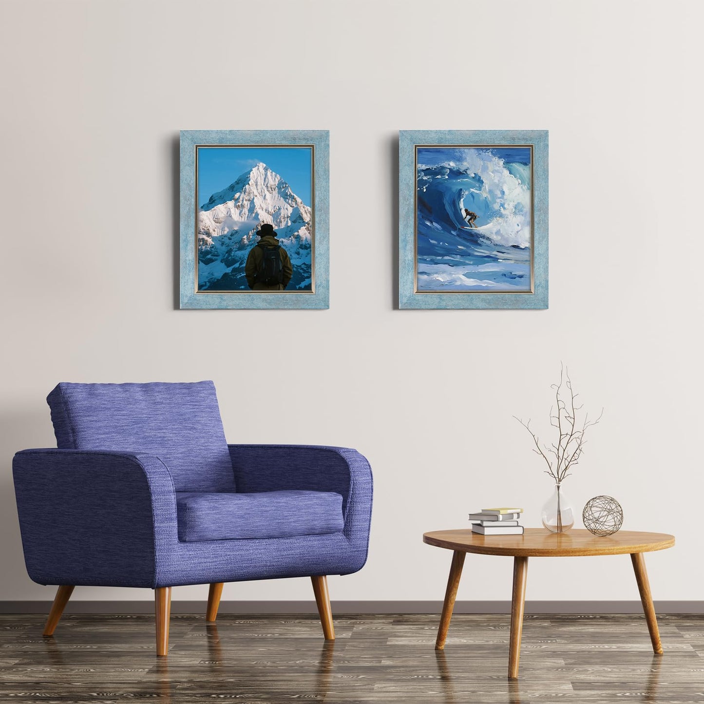 XUANLUO 4-Pack 5x7 Photo Frames