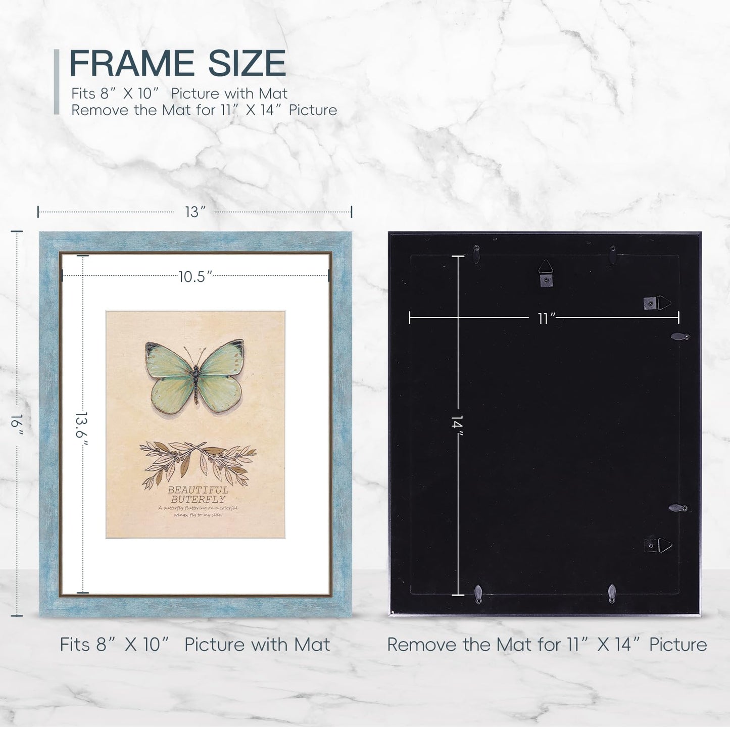 XUANLUO 4-Pack 5x7 Photo Frames