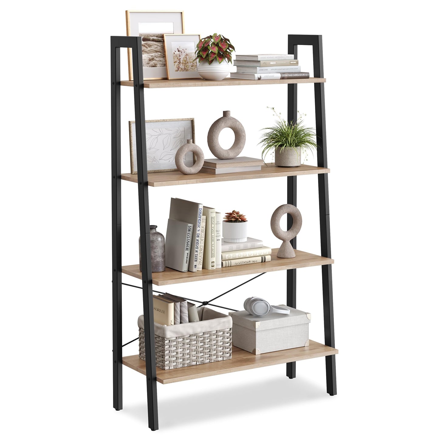 VASAGLE 5-Tier Ladder Bookshelf