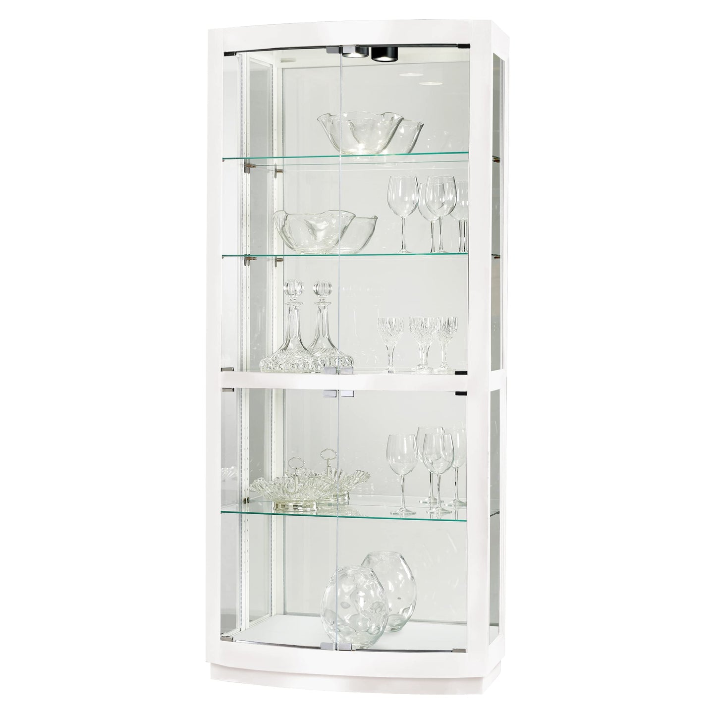 Howard Miller Hubel White Curio Cabinet