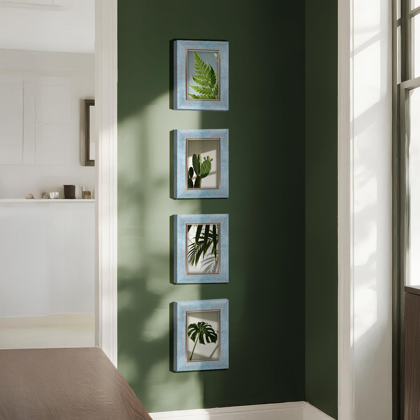 XUANLUO 4-Pack 5x7 Photo Frames