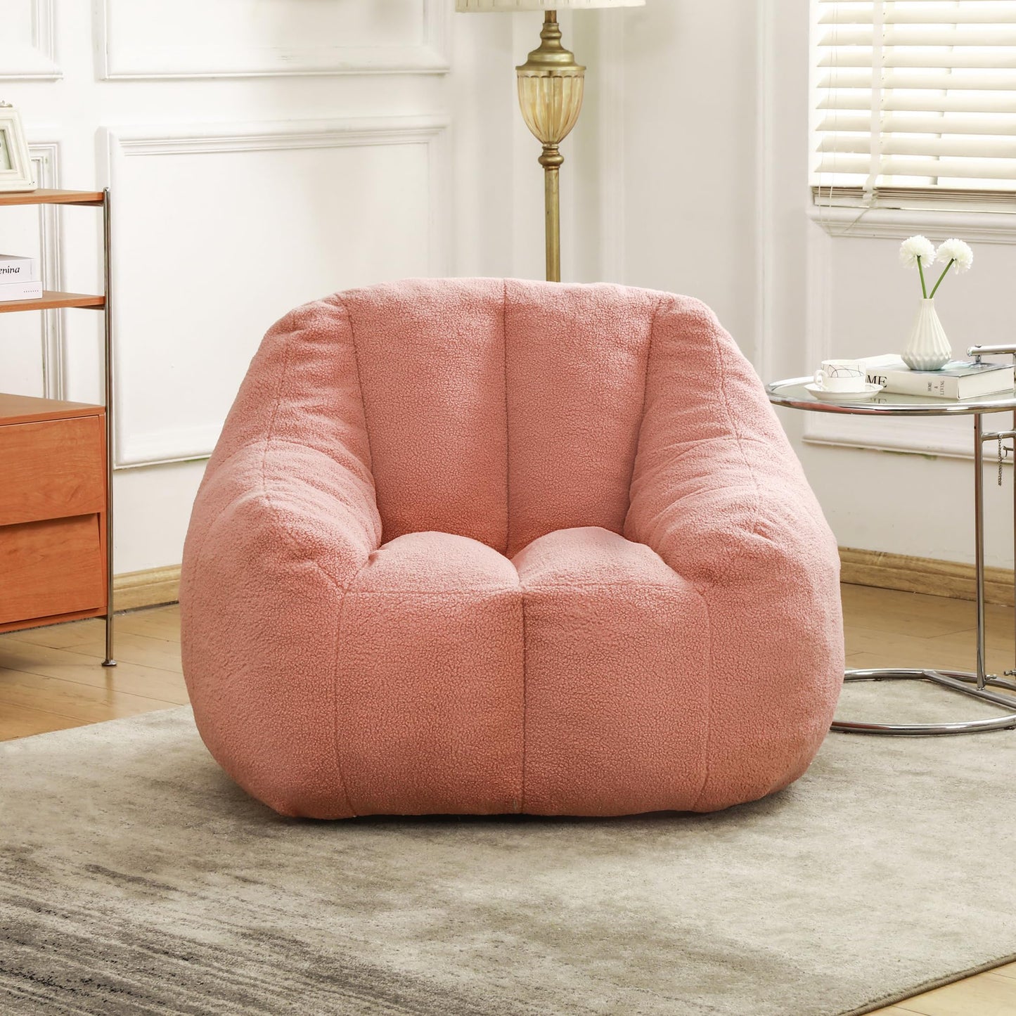 Furniliving White Bean Bag Chair