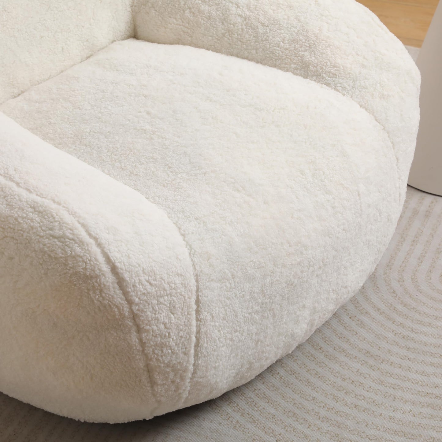 Furniliving White Bean Bag Chair