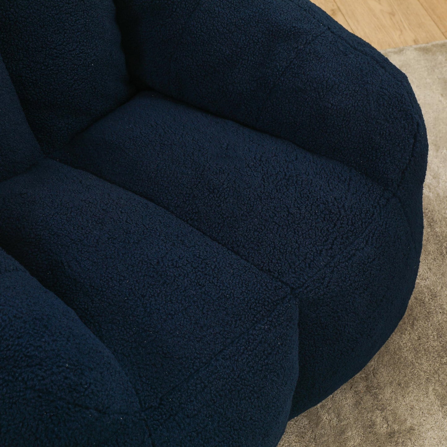 Furniliving White Bean Bag Chair