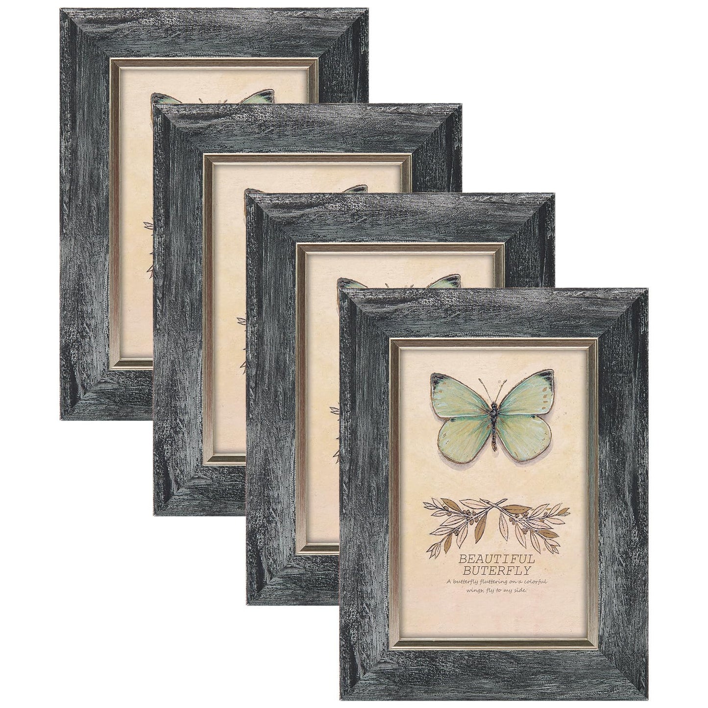 XUANLUO 4-Pack 5x7 Photo Frames