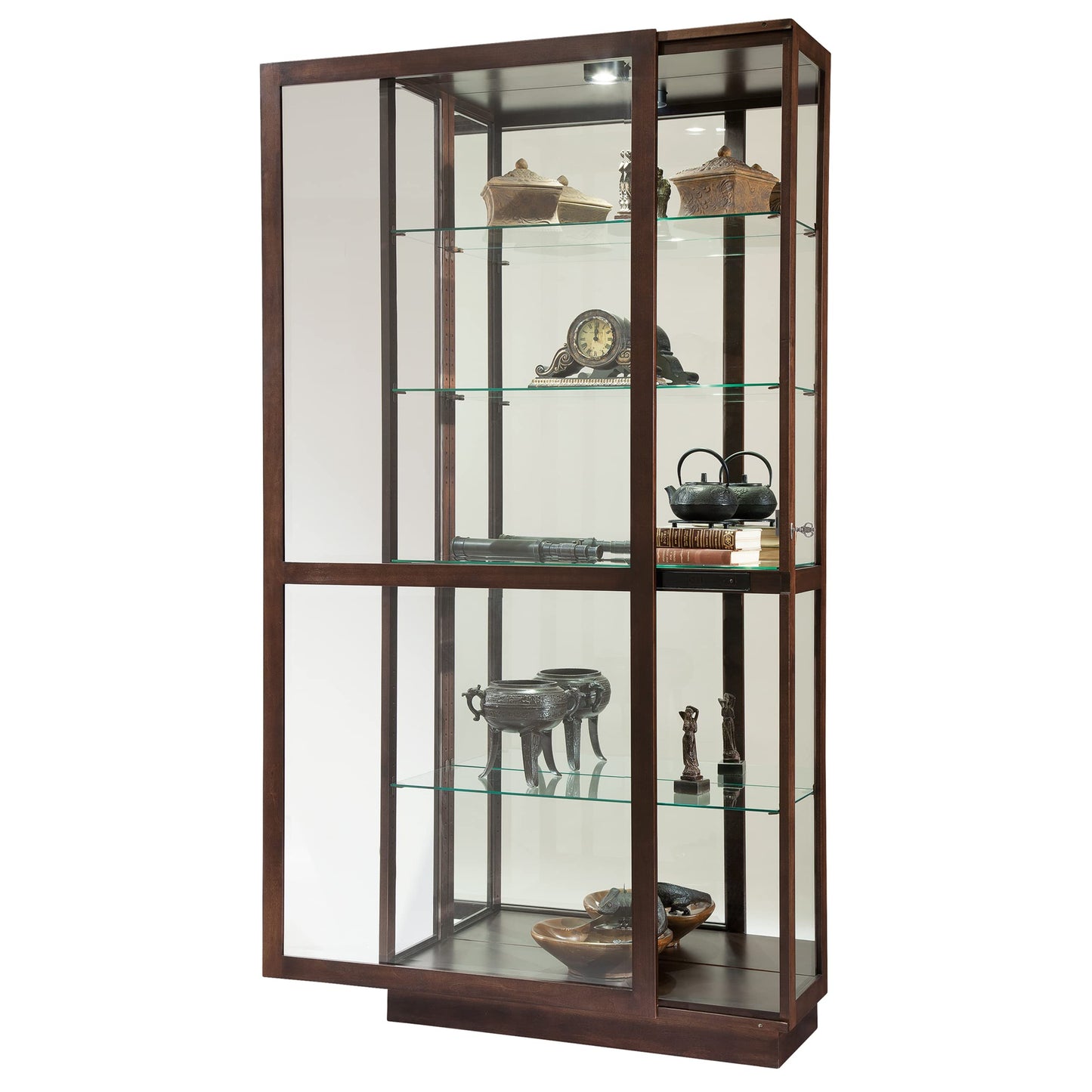 Howard Miller Donnall Curio Cabinet 547-197 – Espresso Finish