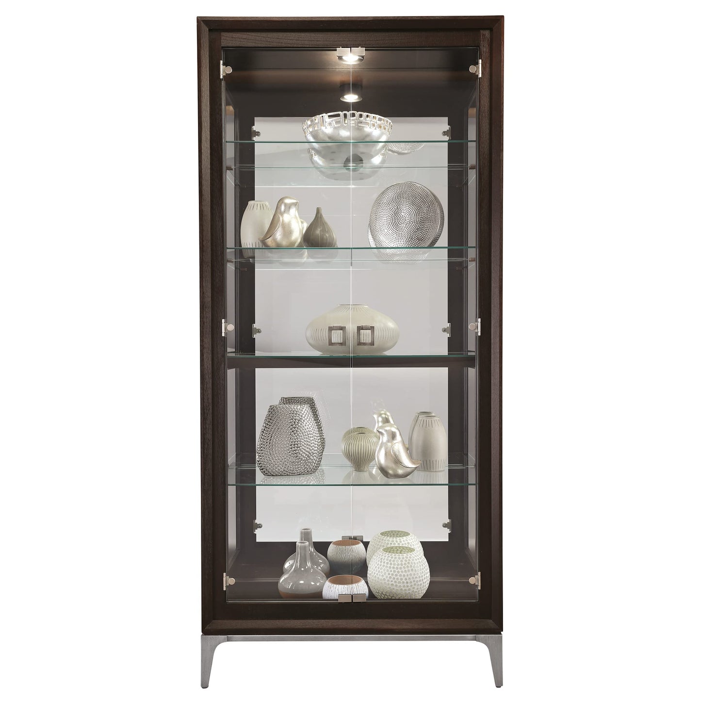 Howard Miller James Mocha Curio Cabinet