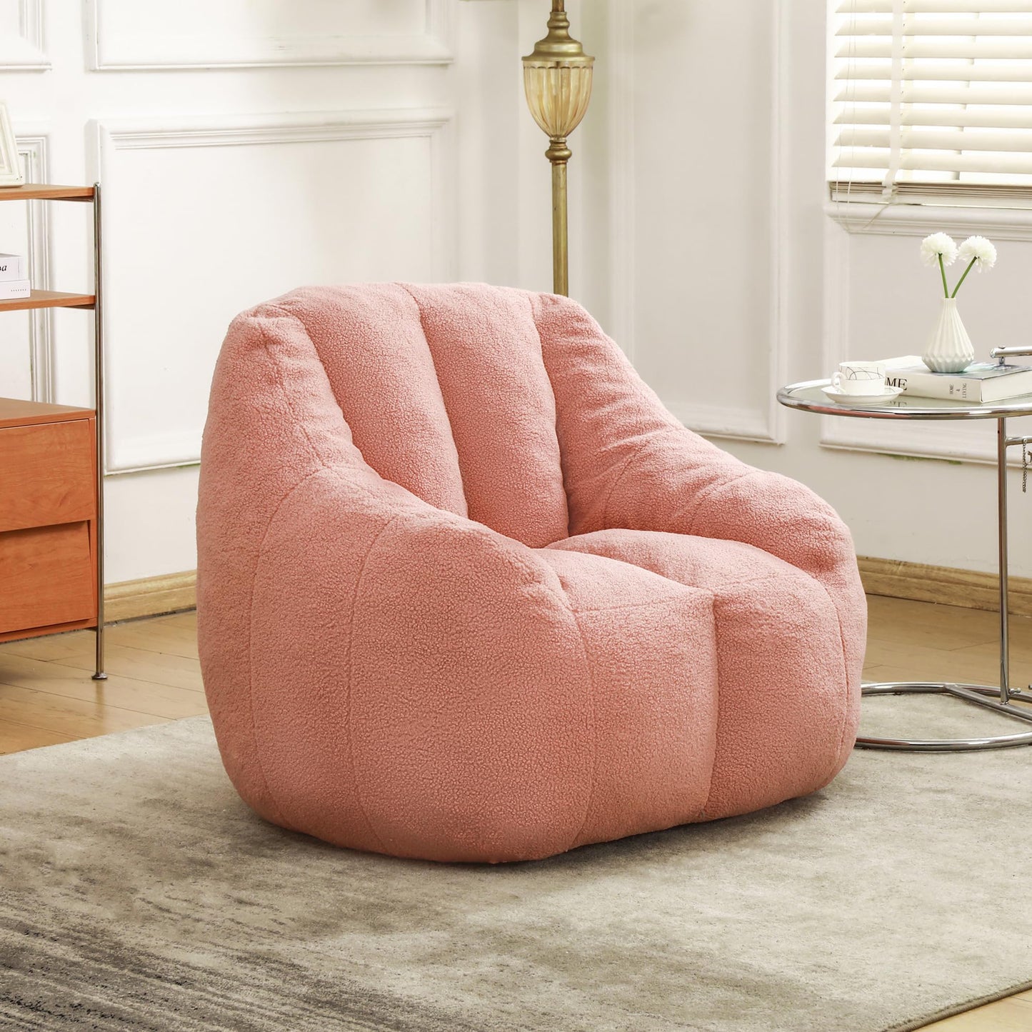 Furniliving White Bean Bag Chair
