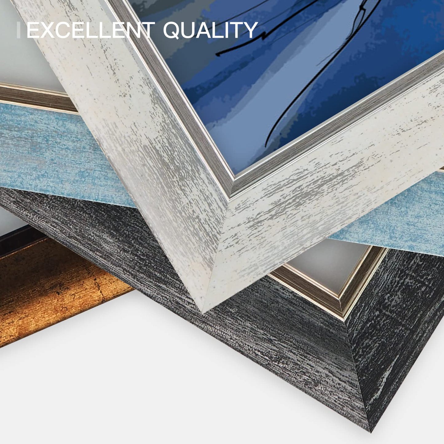 XUANLUO 4-Pack 5x7 Photo Frames