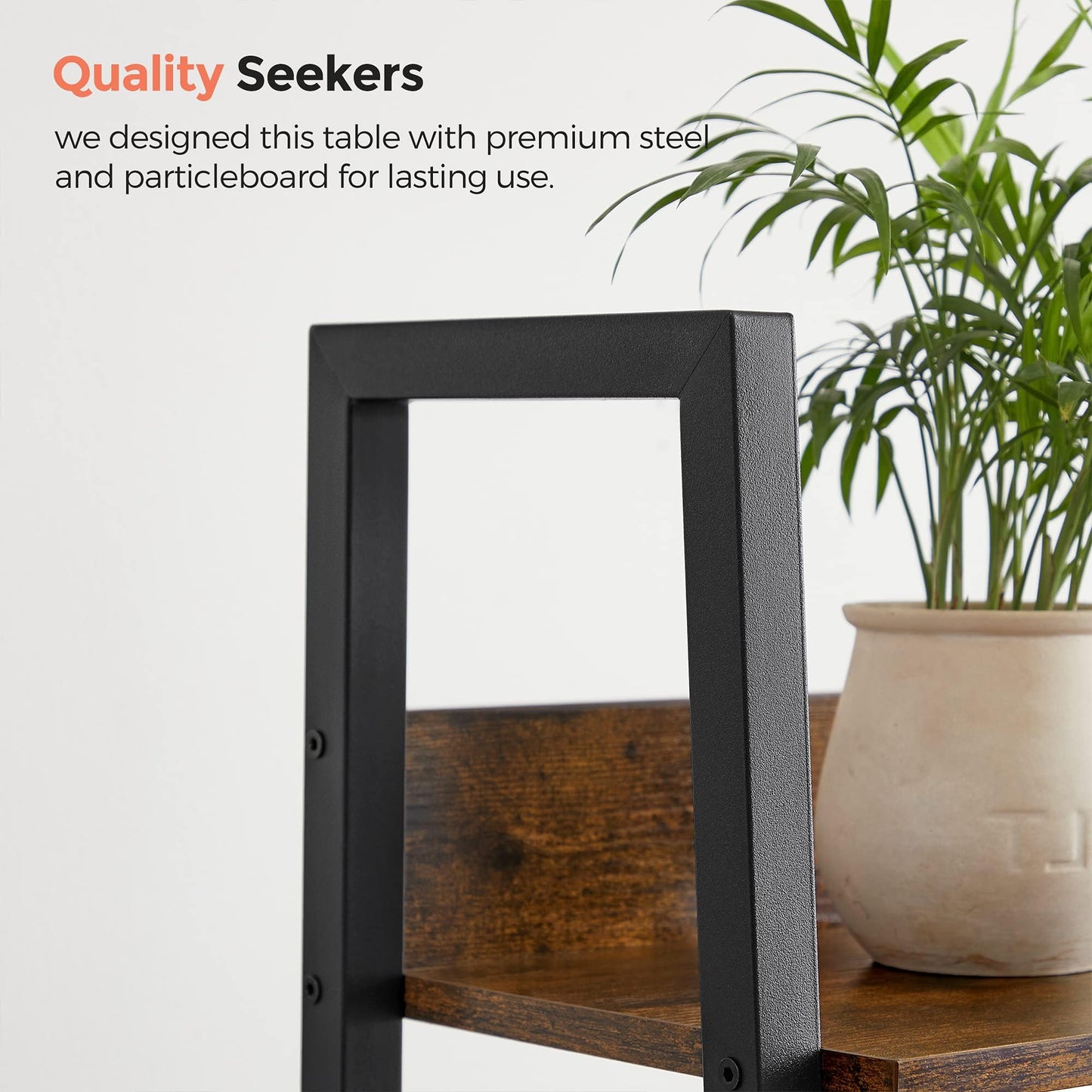 VASAGLE 5-Tier Ladder Bookshelf