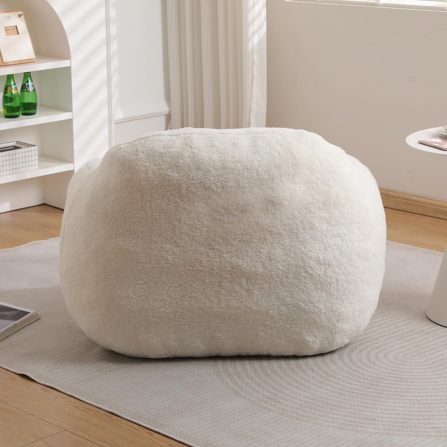 Furniliving White Bean Bag Chair