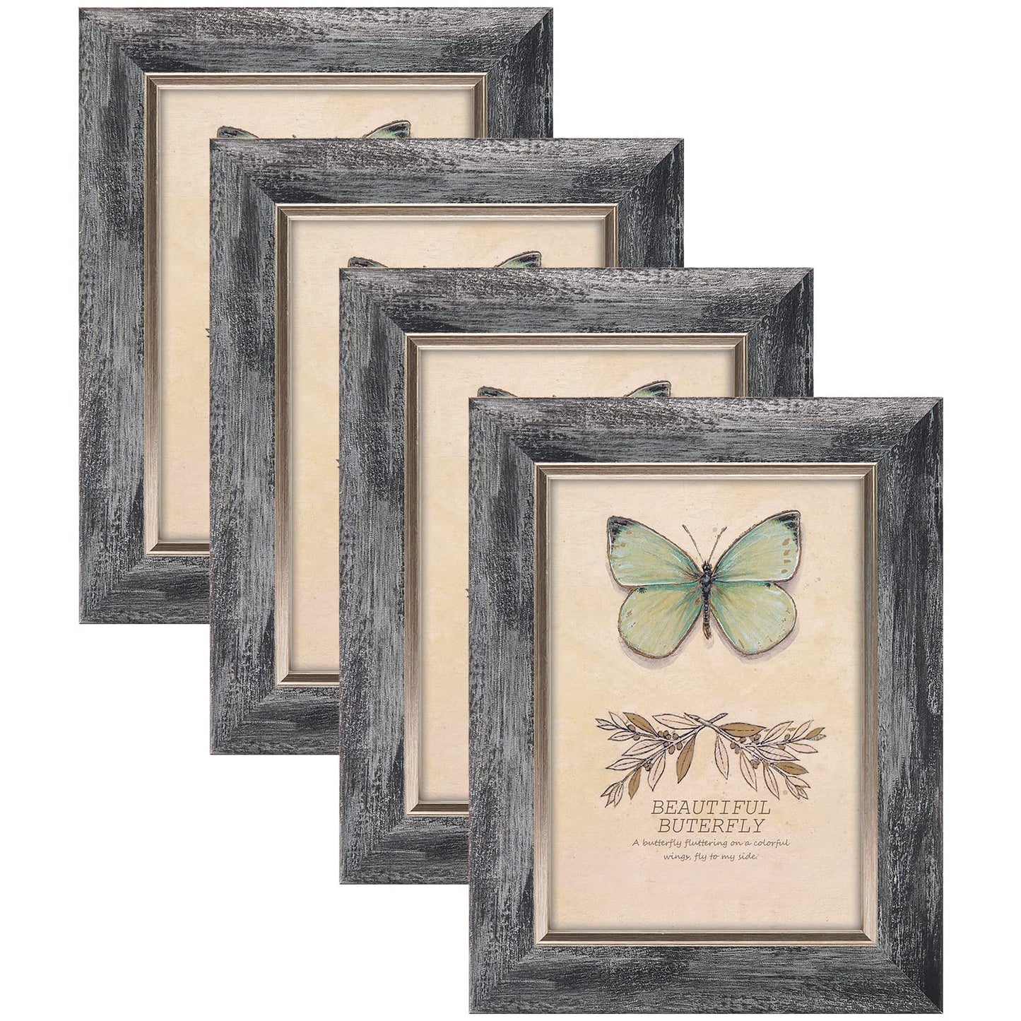 XUANLUO 4-Pack 5x7 Photo Frames