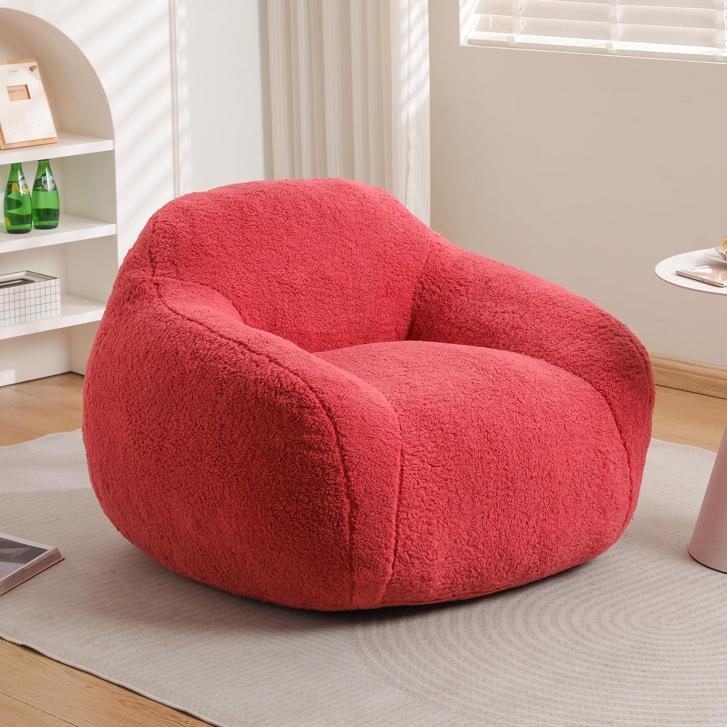 Furniliving White Bean Bag Chair