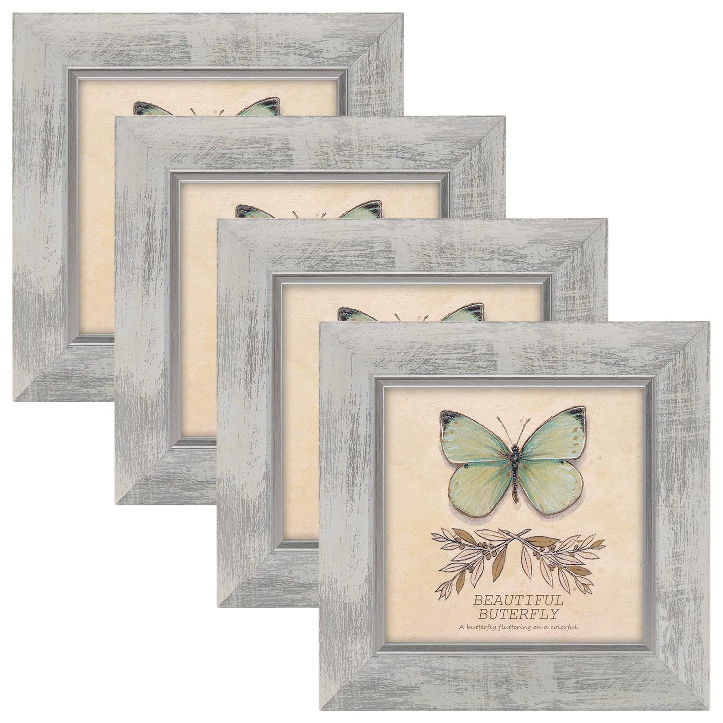 XUANLUO 4-Pack 5x7 Photo Frames