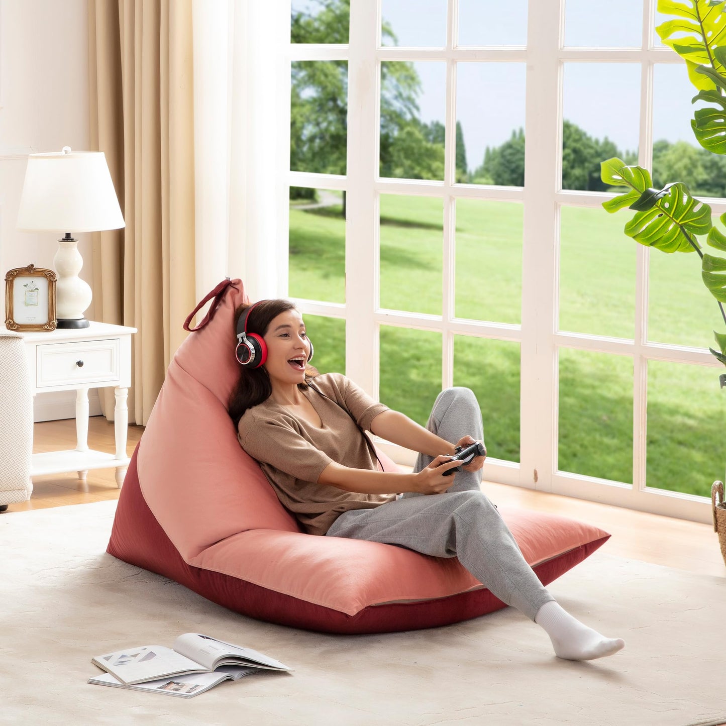 Nobildonna 4FT Bean Bag Cover – Brown