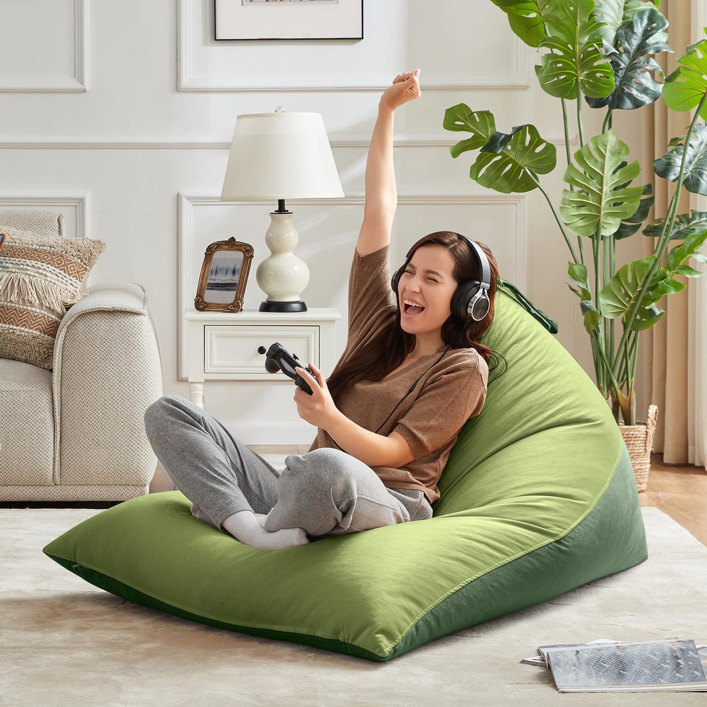 Nobildonna 4FT Bean Bag Cover – Brown