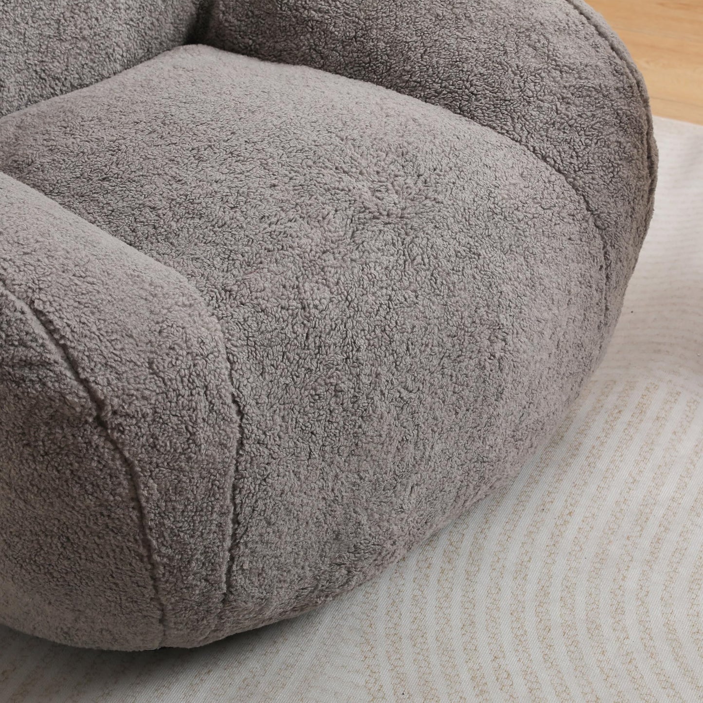 Furniliving White Bean Bag Chair