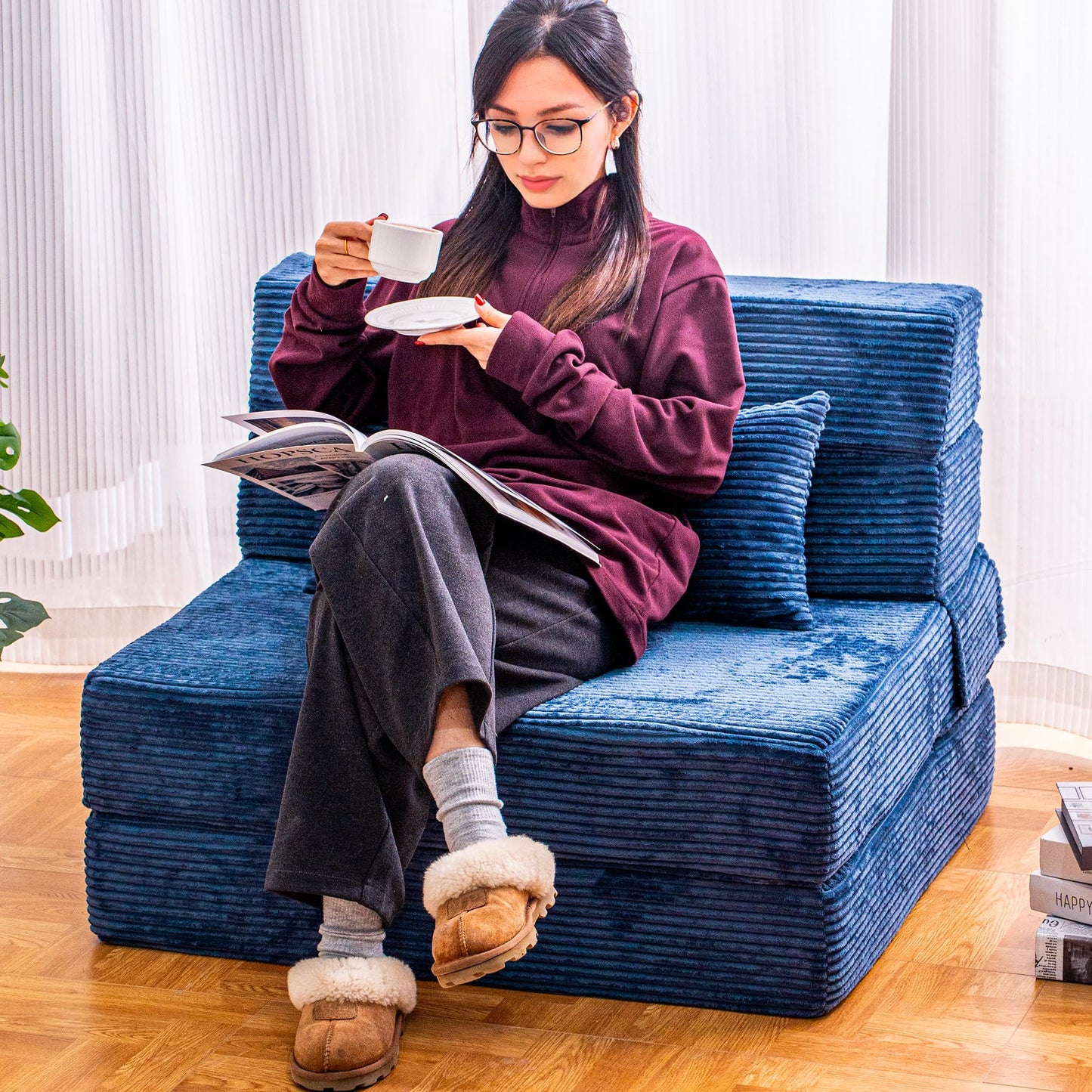 Folding Memory Foam Sofa Bed