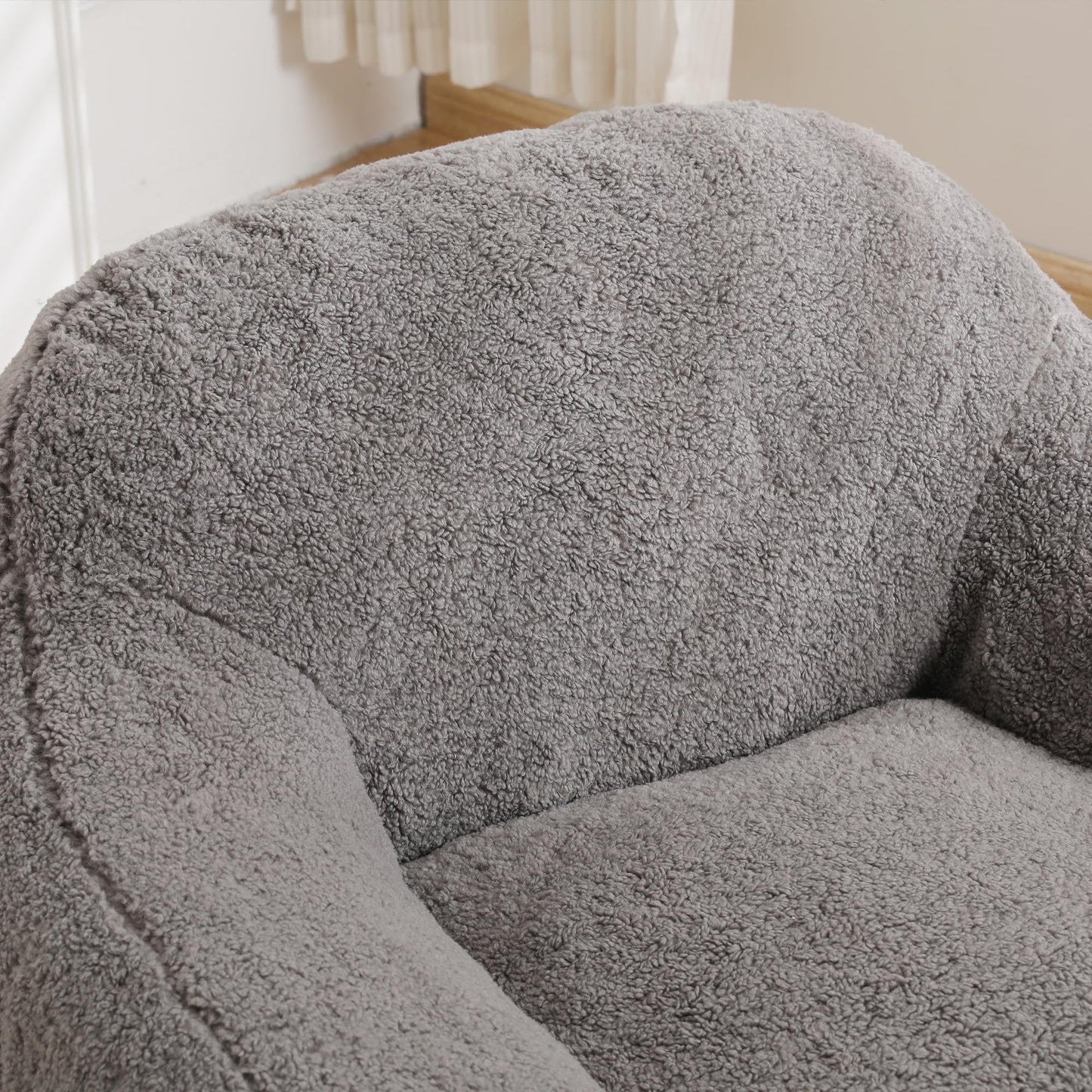 Furniliving White Bean Bag Chair
