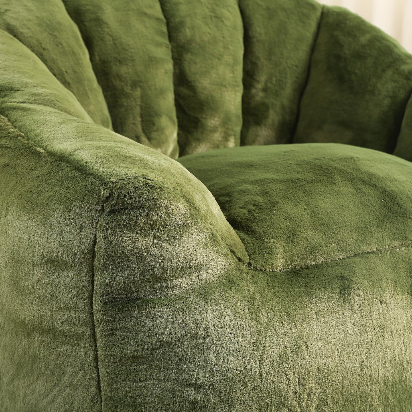 Furniliving White Bean Bag Chair