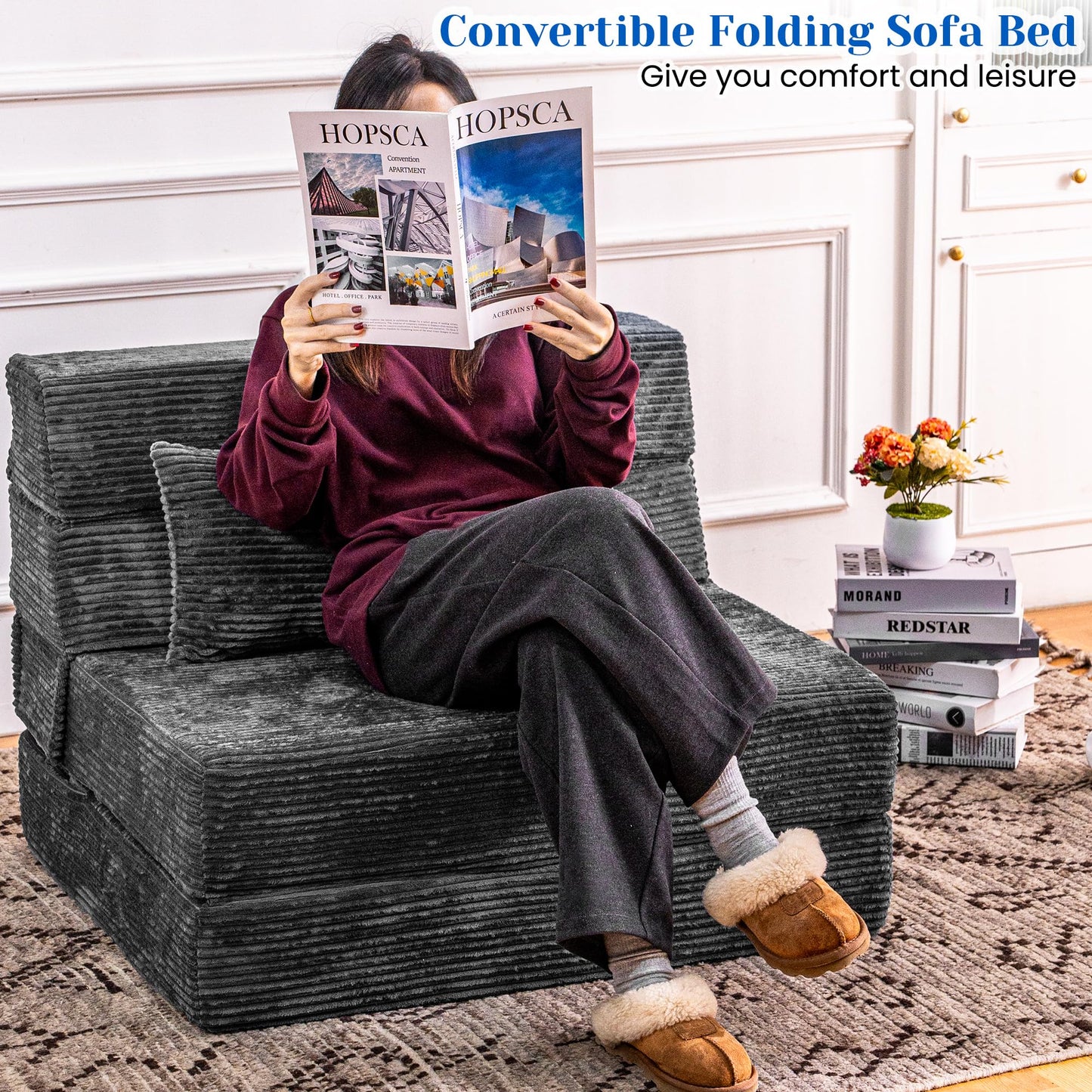 Folding Memory Foam Sofa Bed
