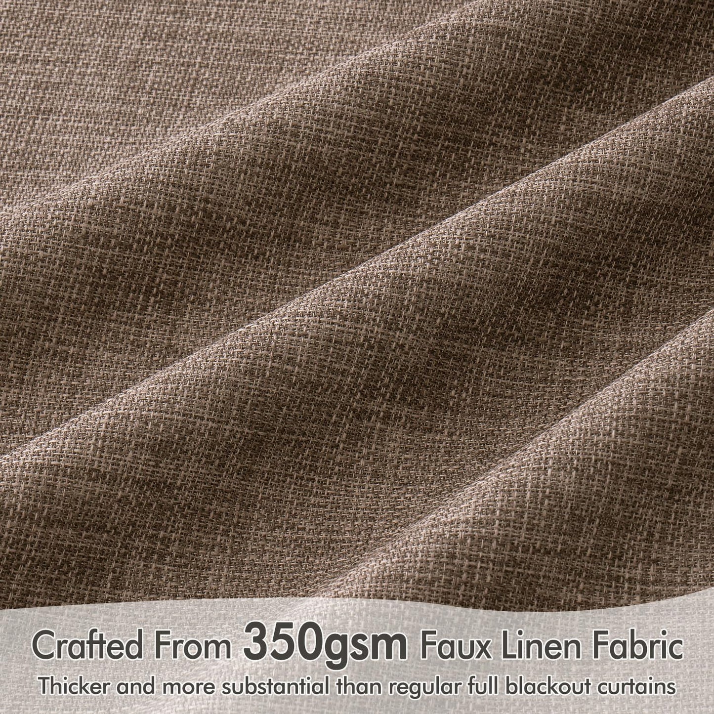 MIULEE Blackout Curtains 96" – Birch, 2 Panels