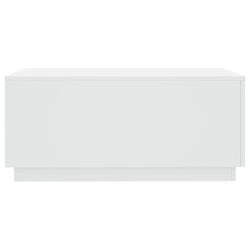 Black RGB LED Coffee Table – Rectangular