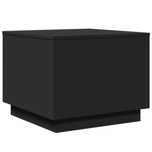 Black RGB LED Coffee Table – Rectangular