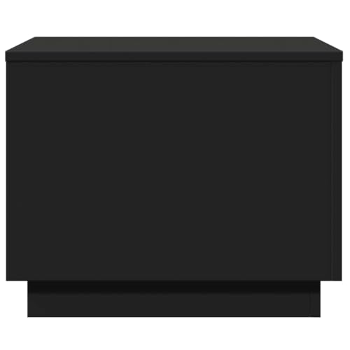 Black RGB LED Coffee Table – Rectangular