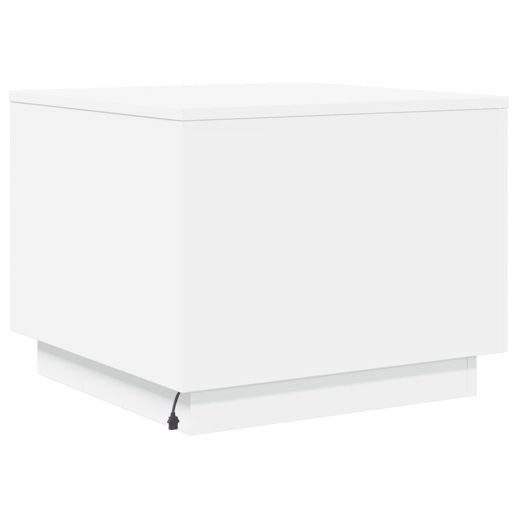 Black RGB LED Coffee Table – Rectangular