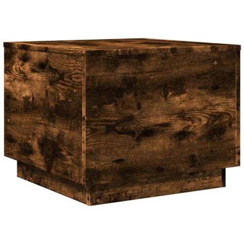 Black RGB LED Coffee Table – Rectangular