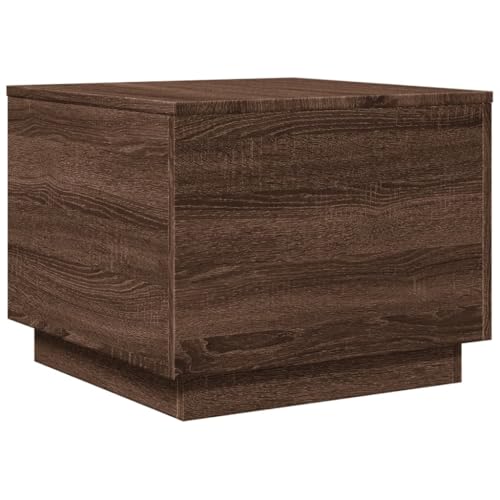 Black RGB LED Coffee Table – Rectangular