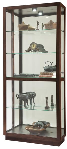 Howard Miller Donnall Curio Cabinet 547-197 – Espresso Finish