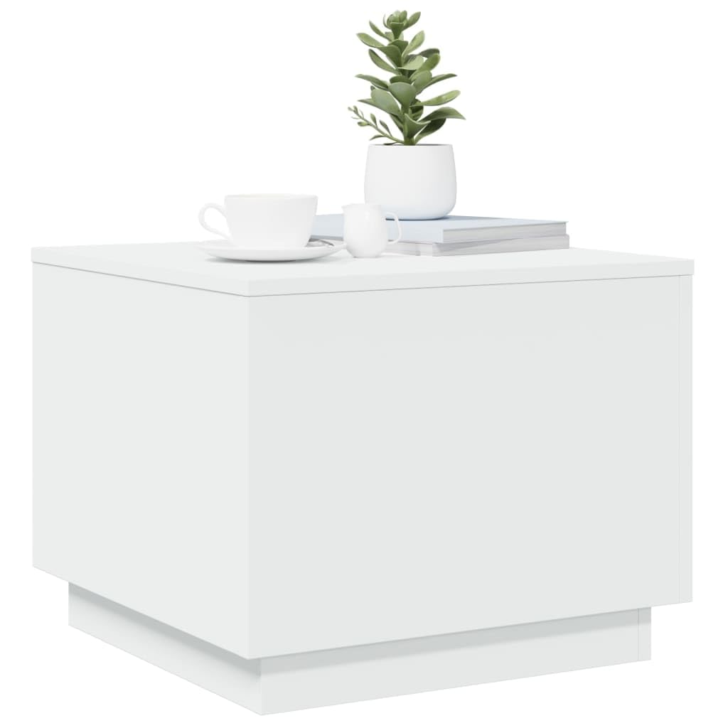 Black RGB LED Coffee Table – Rectangular